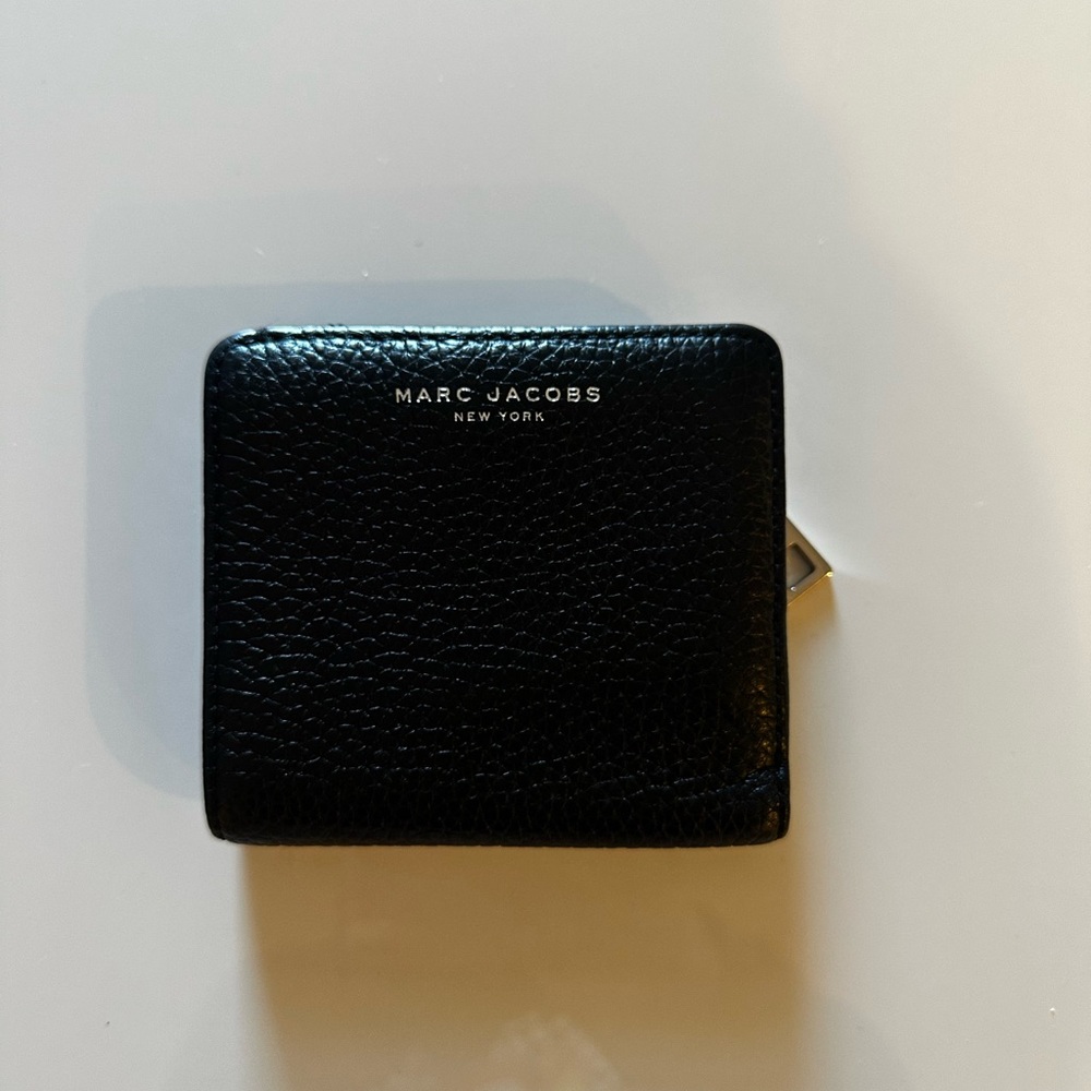 Marc Jacobs Black Textured Card Holder